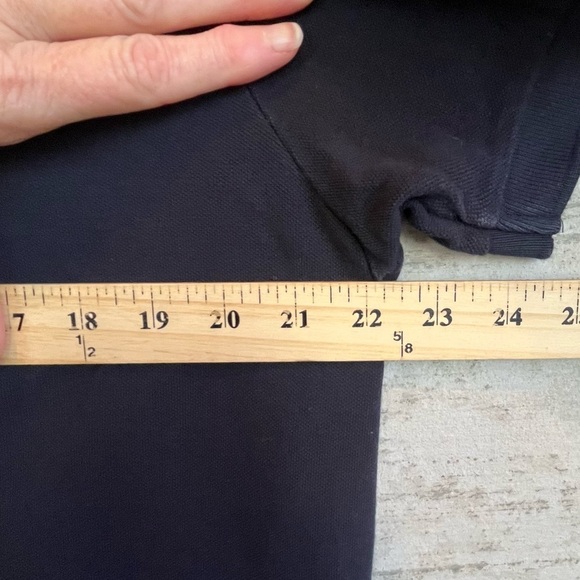 Men's Nashville Hard Rock Cafe Thick Polo Shirt Sz L Black Embroidered - Picture 14 of 16